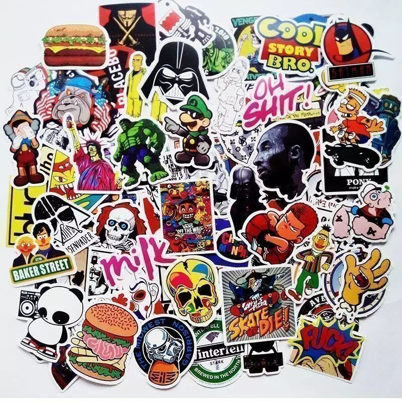 Sticker: 200 Sticker Aufkleber gemischt – Nuovo e nell'imballaggio originale da Winterthur venduto da Neilpryde01 2
