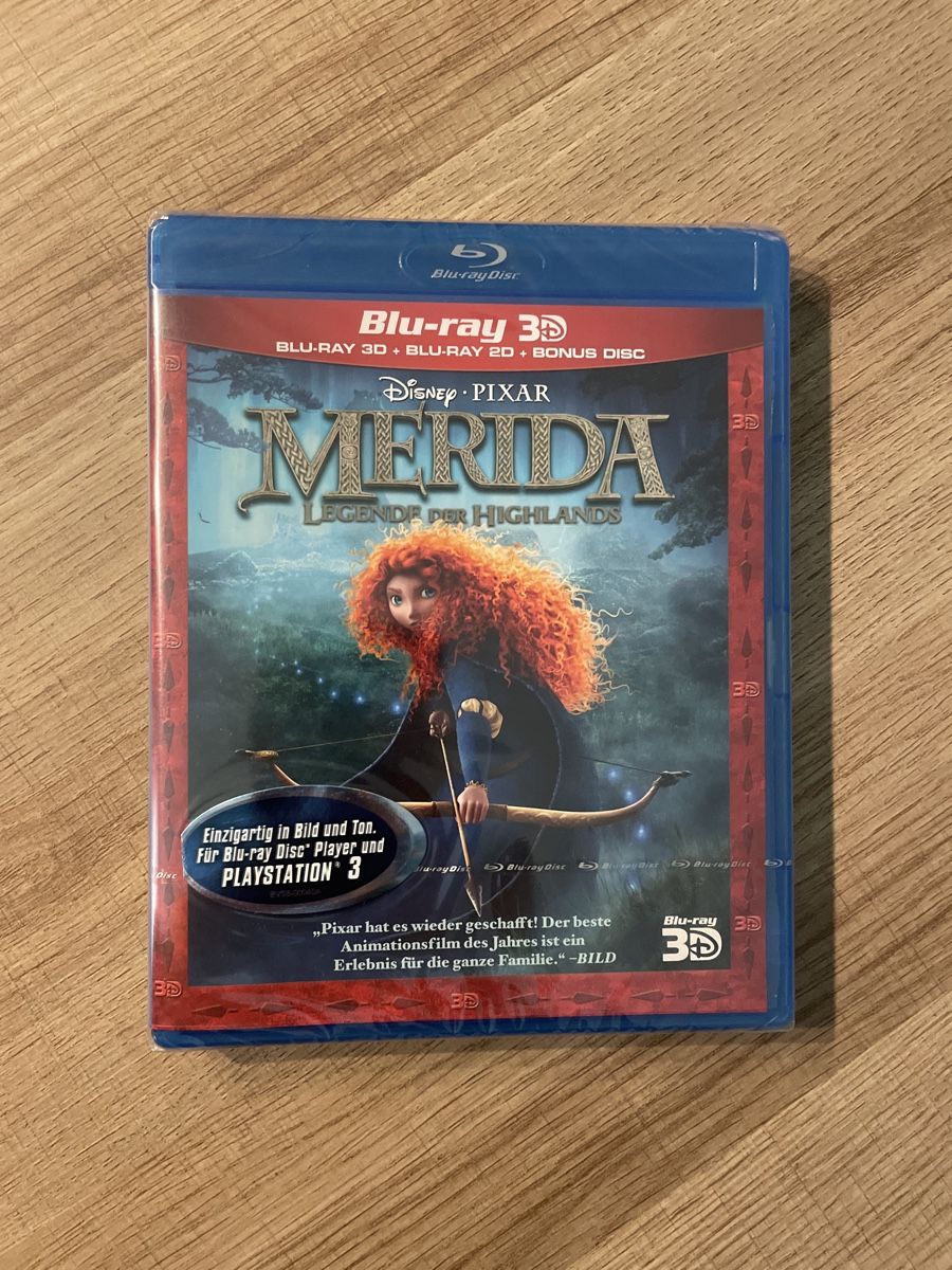 Tutti i DVDs: Merida (2012) 2D/3D BluRay Neu&Ovp – Nuovo e nell'imballaggio originale da Hagendorn venduto da masterchieff