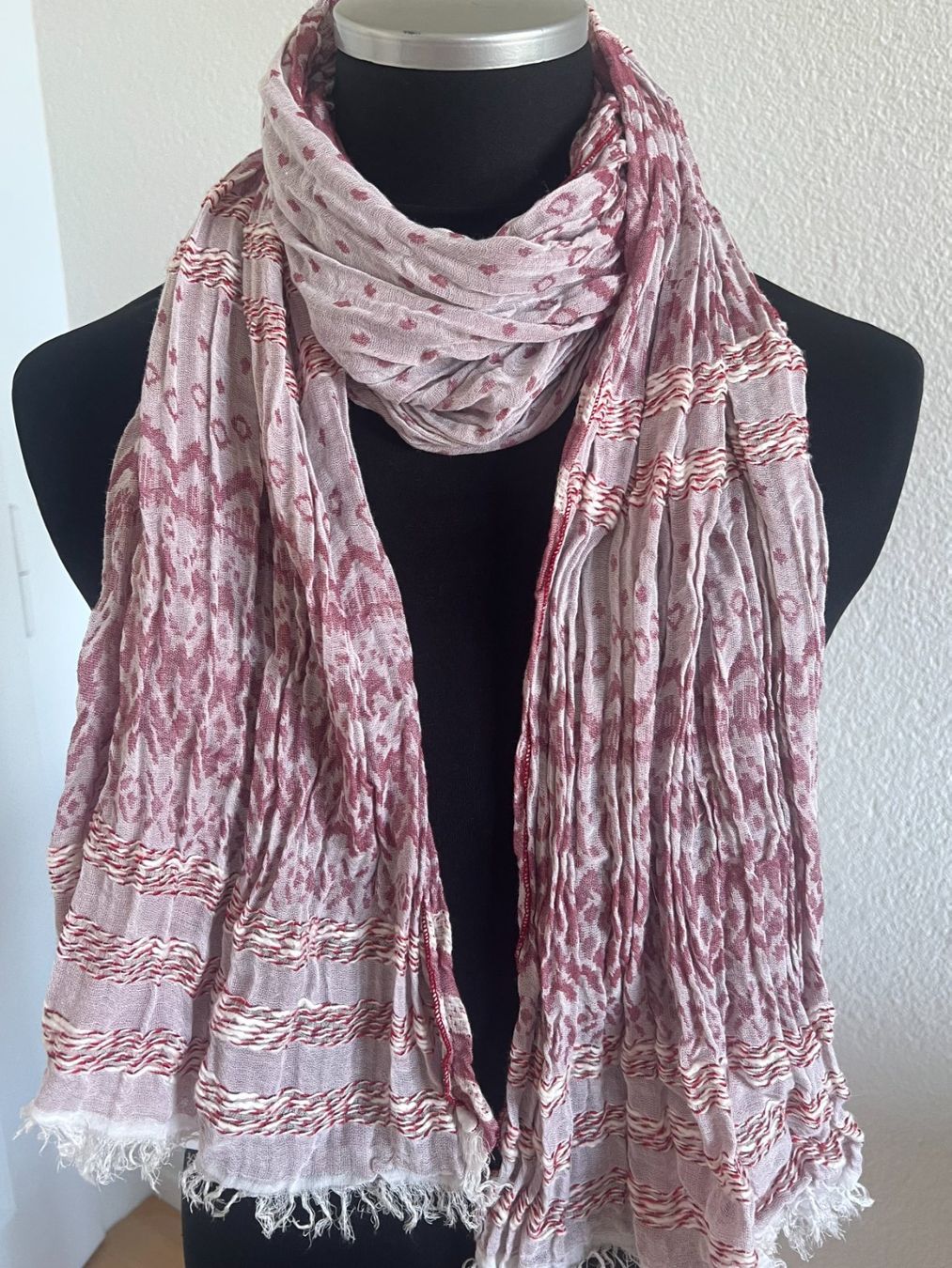 Colora Foulards, Tücher & Schals: Colora Schal, Baumwolle/Modal, 2 seitig tragbar, NEU – Neu und originalverpackt aus Worb von farben20zauber 1