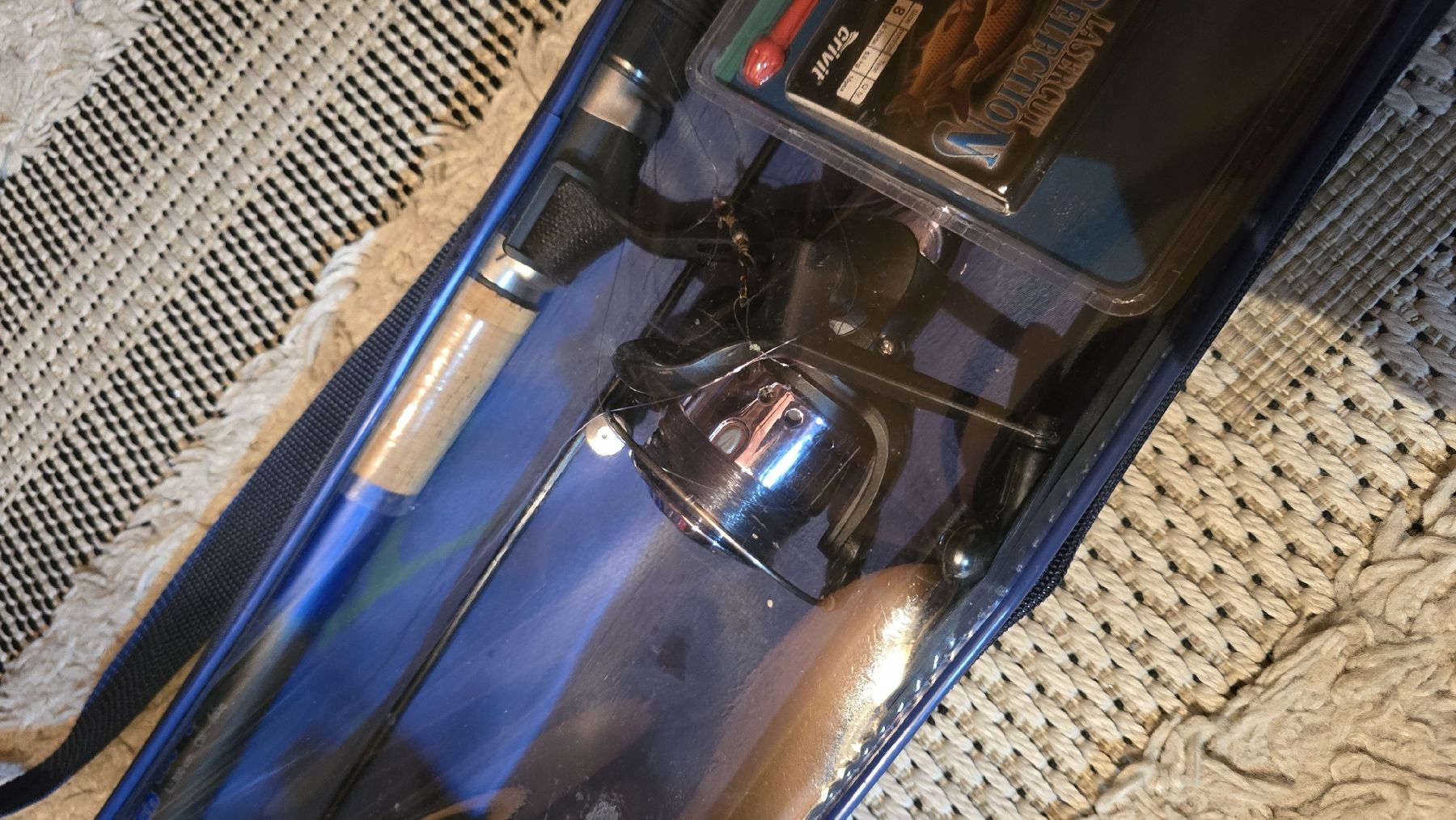 Angelruten: fishing set mit alle Zubehör  – Gebraucht aus Schiers von ok3232 3