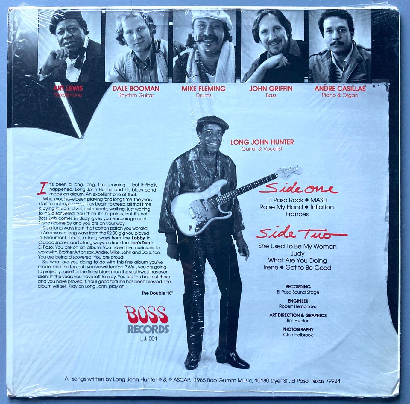 Vinyles: LONG JOHN HUNTER - SMOOTH MAGIC – D'occasion à Poliez-Pittet par Newtown-Records 1