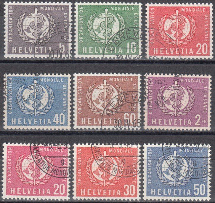 Tous les timbres: SBK D Vl 26 - 34 mit Eck-ST – D'occasion à Bürglen TG par StampGraf