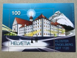 Schweiz 2020 Sonderblock 900 J. Kloster Engelberg postfrisch