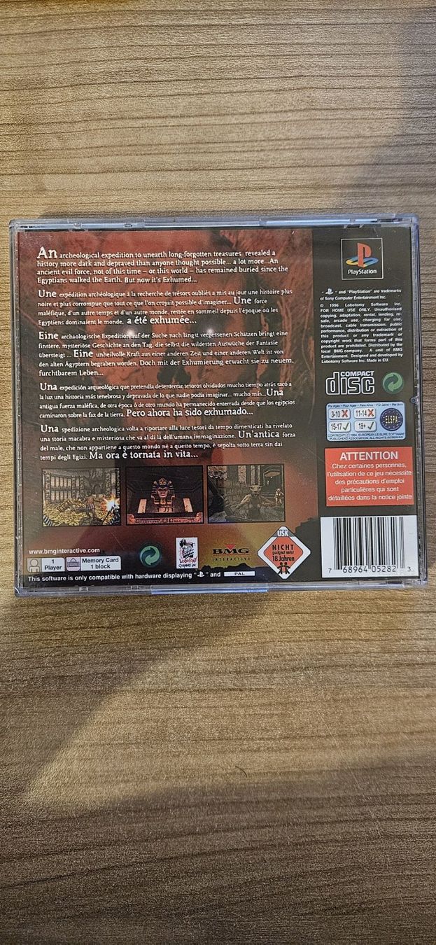 Sony Jeux: Exhumed – D'occasion à Winterthur par Men_in_black 1