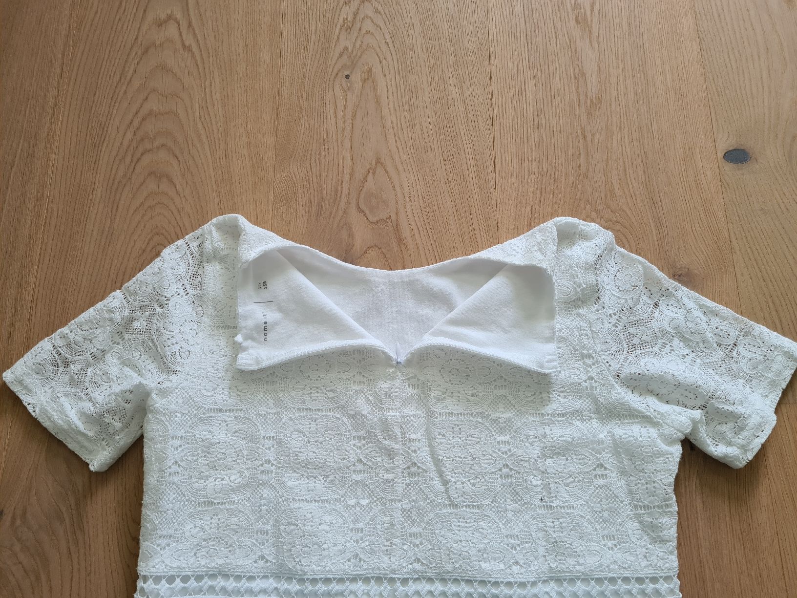 Name It Kleider & Röcke: Name it Mädchen Kleid weiss – Gebraucht aus Edlibach von Serieos 4