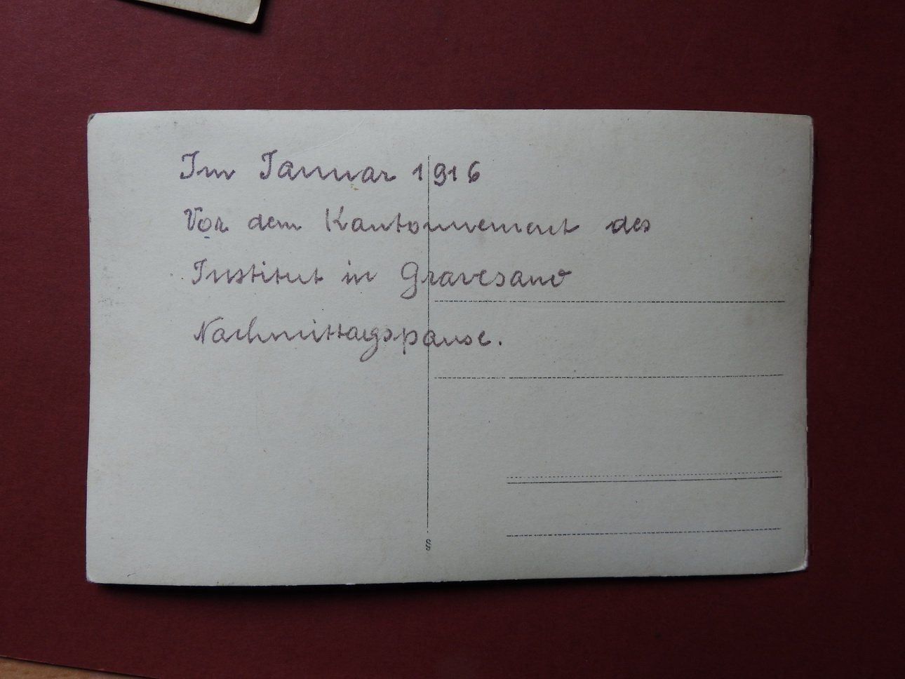 Cartoline postali: 3 AK Jan.1916 Gravesano – Usato da Rain venduto da 999-800-K 6