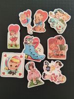 Lot d autocollants style vintage neufs