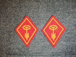 Insignes de col Armée Suisse