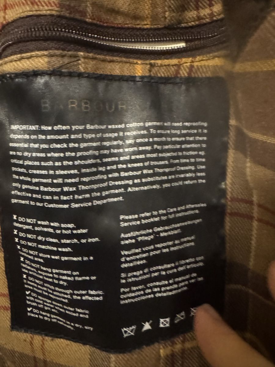 Barbour Giacche: Barbour Utility Mac Jacket - Brown, Size 12 - Great Find! – Usato da Winterthur venduto da EndaS 3