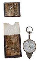 antikes Messgerät Kurvenmesser