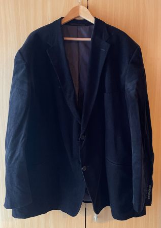 Blazer schwarz, Cordstoff, Grösse 68, in top Zustand