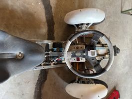 Elektro Gokart mit Roller für die passenden Ersatzteile