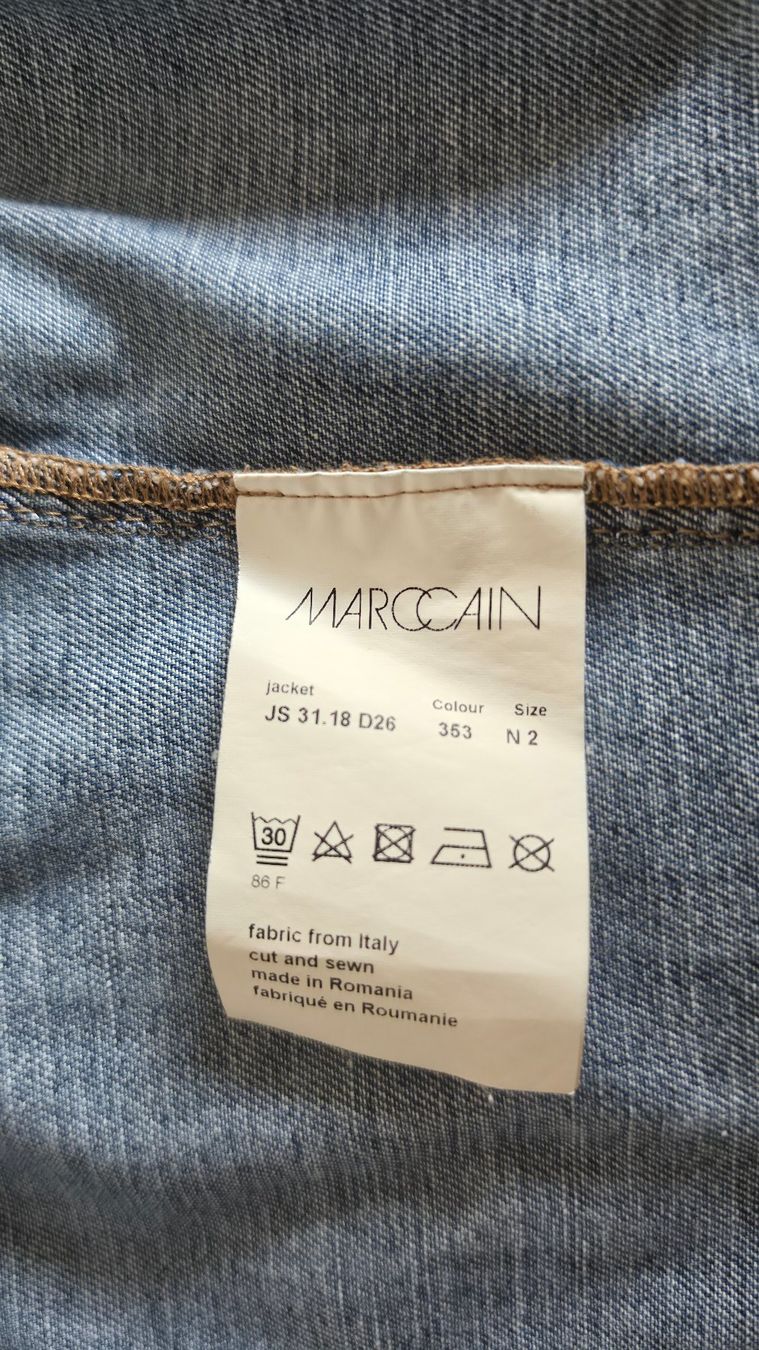 Marc Cain Giacche: Marc Cain Jeansjacke, Gr. N2 / ca. 36 Designerjacke – Usato da St. Gallen venduto da Edenbaum 2