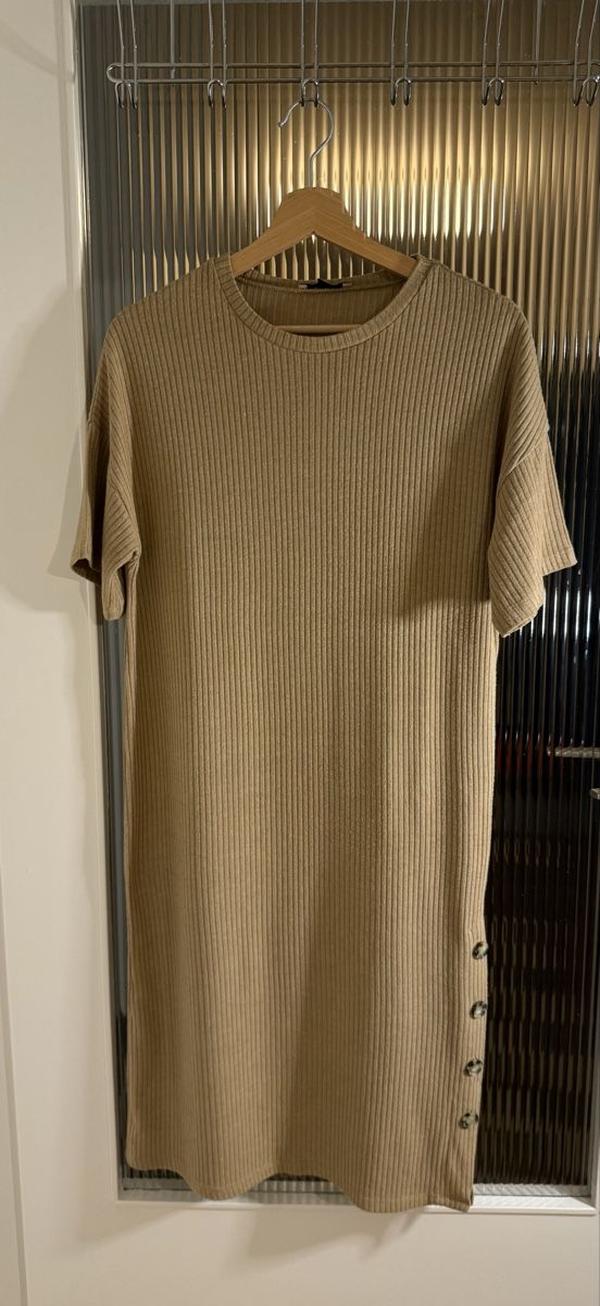 Pull&Bear Vestiti: Robe mi-longue Pull&Bear beige – Usato da Monthey venduto da iri_9pt5