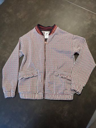 Schicke Herbst Jacke, Pepita Muster, Top Zustand, Gr.128
