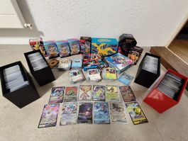 Pokemon XXL Sammlung über 5KG Karten EX V Fullart holo Bulk