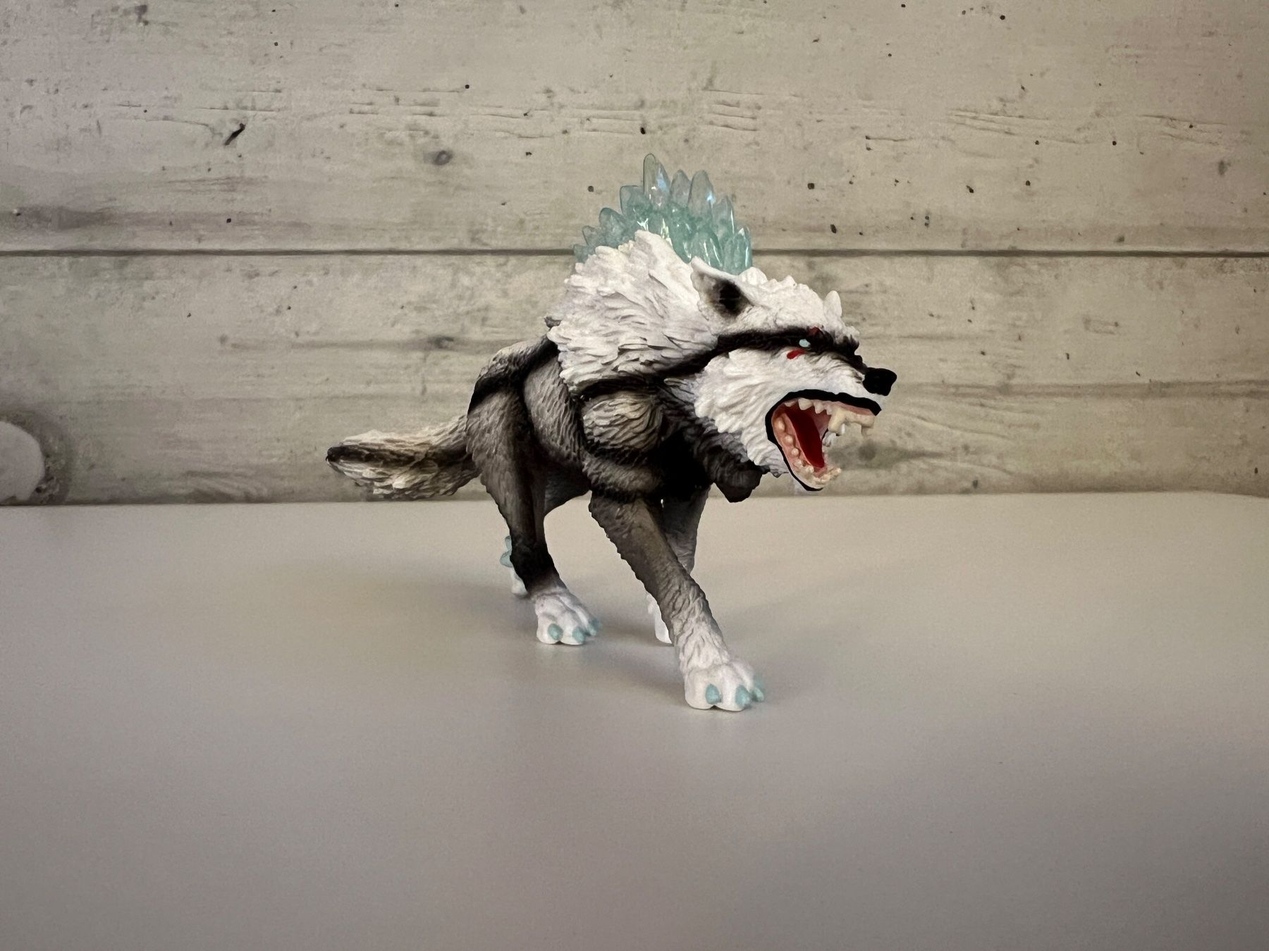 Schleich Statuette: Schleich Eldrador Schneewolf – Usato da Eschenbach SG venduto da Picasso1