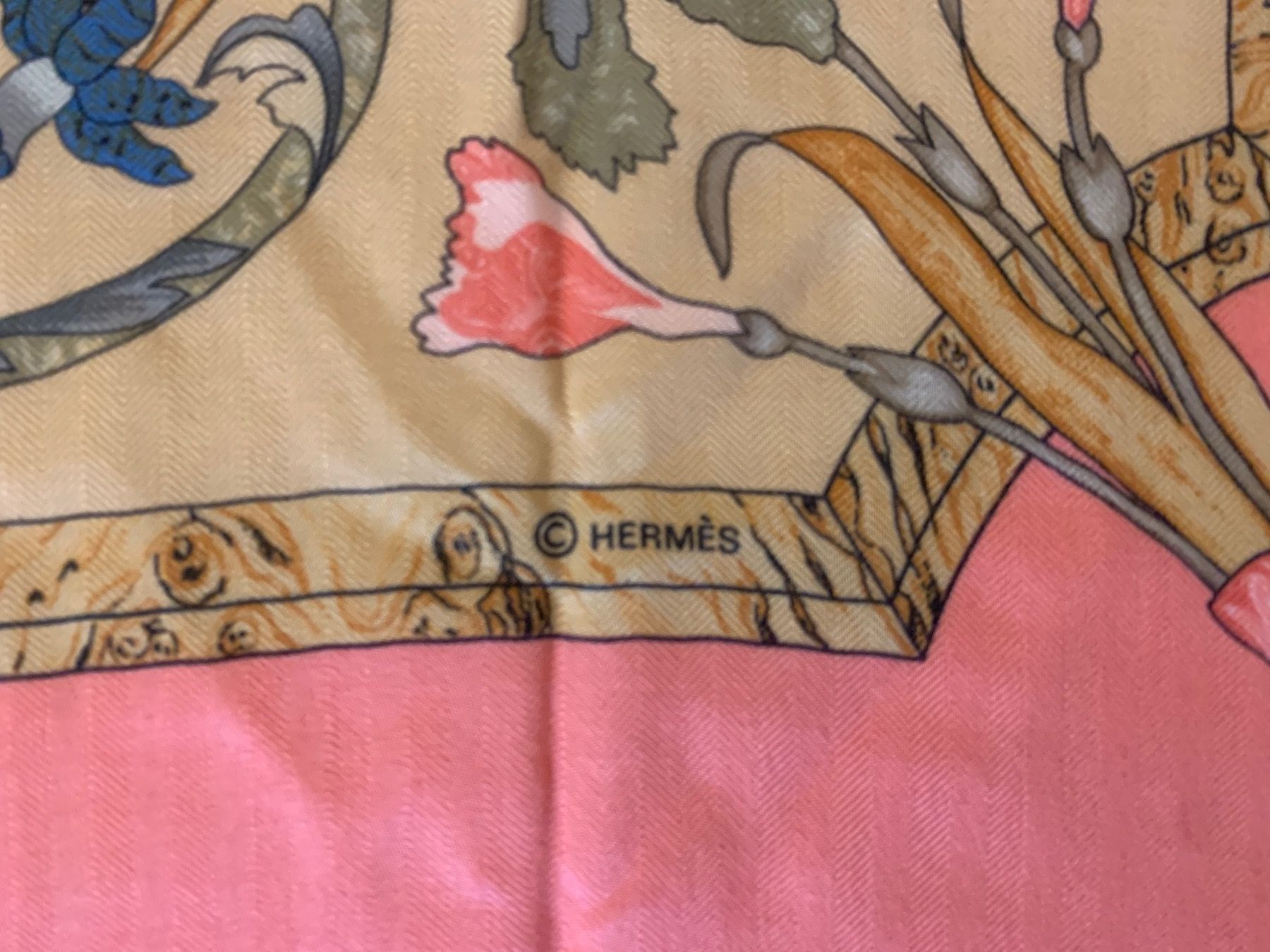 Hermès Foulards, Tücher & Schals: HERMES 140 Kaschmirschal Vintage – Neu (gemäss Beschreibung) aus Bützberg von Alexaborn 4
