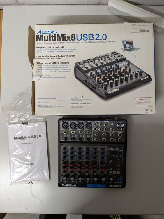ALESIS MultiMix 8 USB 2.0 Mischpult (Defekt) in Aesch für CHF 40 – mit ...