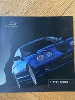 JAGUAR S-Type Sport Prospekt 2001 Schweiz dt 3.0 V6 & 4.0 V8