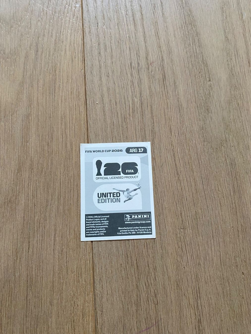 Panini Carte collezionabili: Panini Sticker Lionel Messi ARG 17 2026 – Usato da Arlesheim venduto da sandysworld 3