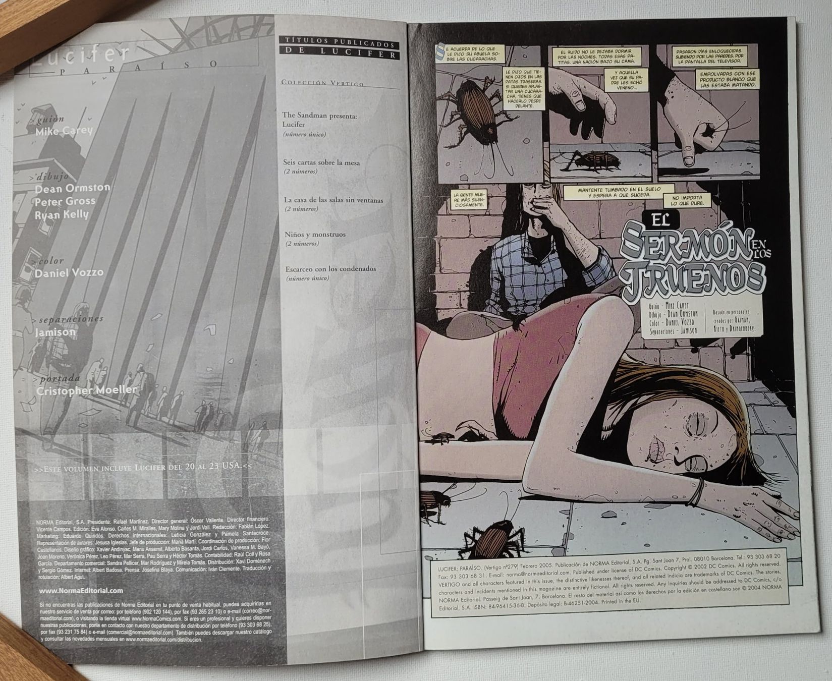 Comics: LUCIFER – SPANISCH / ESPAGNOL – Gebraucht aus Neftenbach von Mador6 1