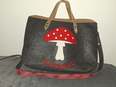  Lap top Filztasche 🍄 Fliegenpilz Glückspilz