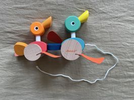Holzspielzeug: Nachzieh-Enten Janod