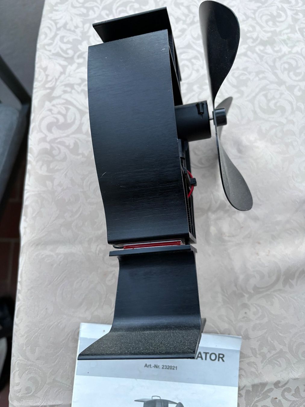 Ventilatori: Cheminée-Ventilator, schwarz, metall, neuwertig – Usato da Lausen venduto da Zotty1 5