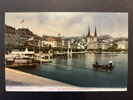 Luzern AK Litho 1908 Rar