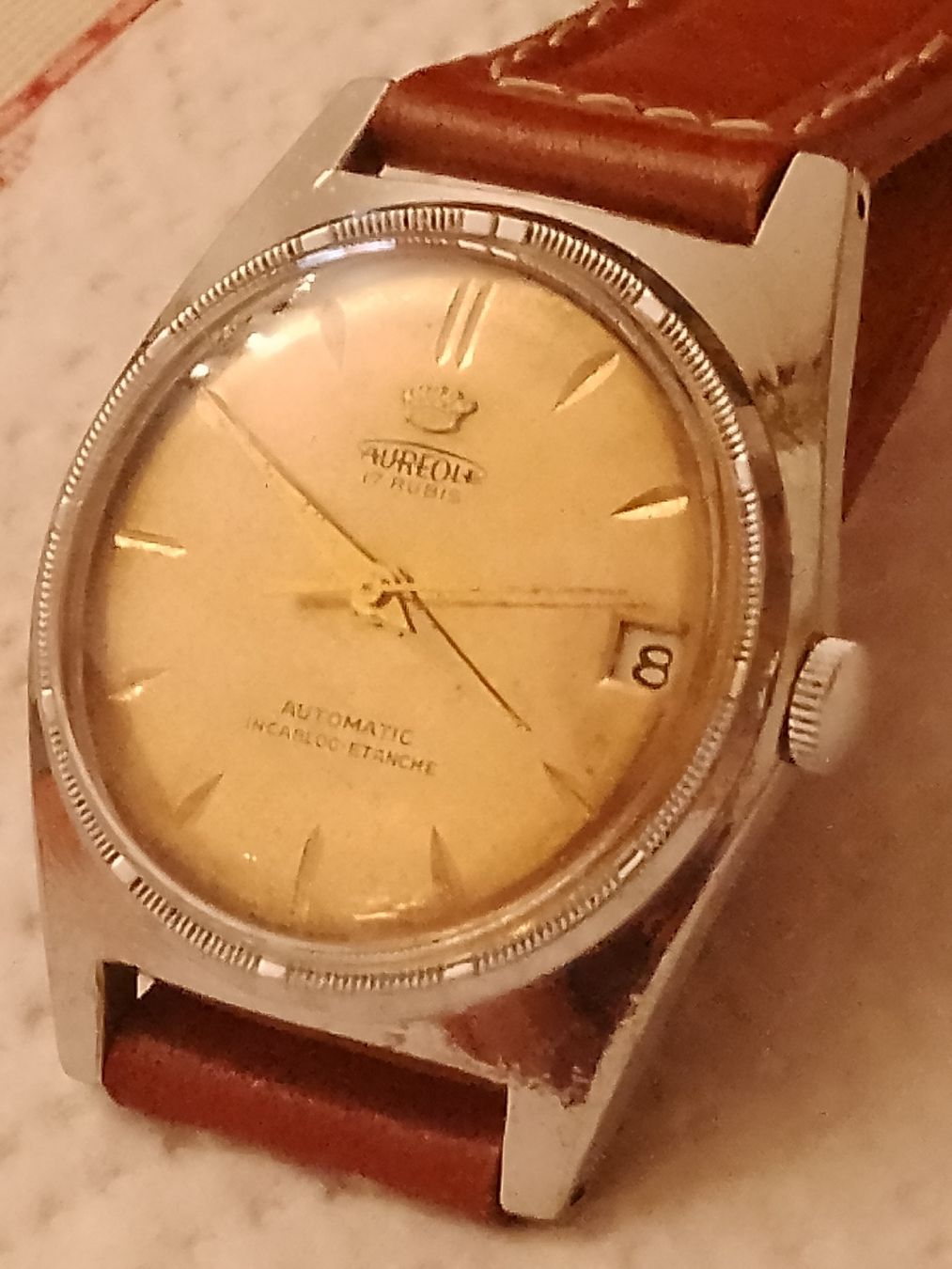 Orologi: Aureole Automatic 33 mm läuft super  – Usato da Agno venduto da sam2608