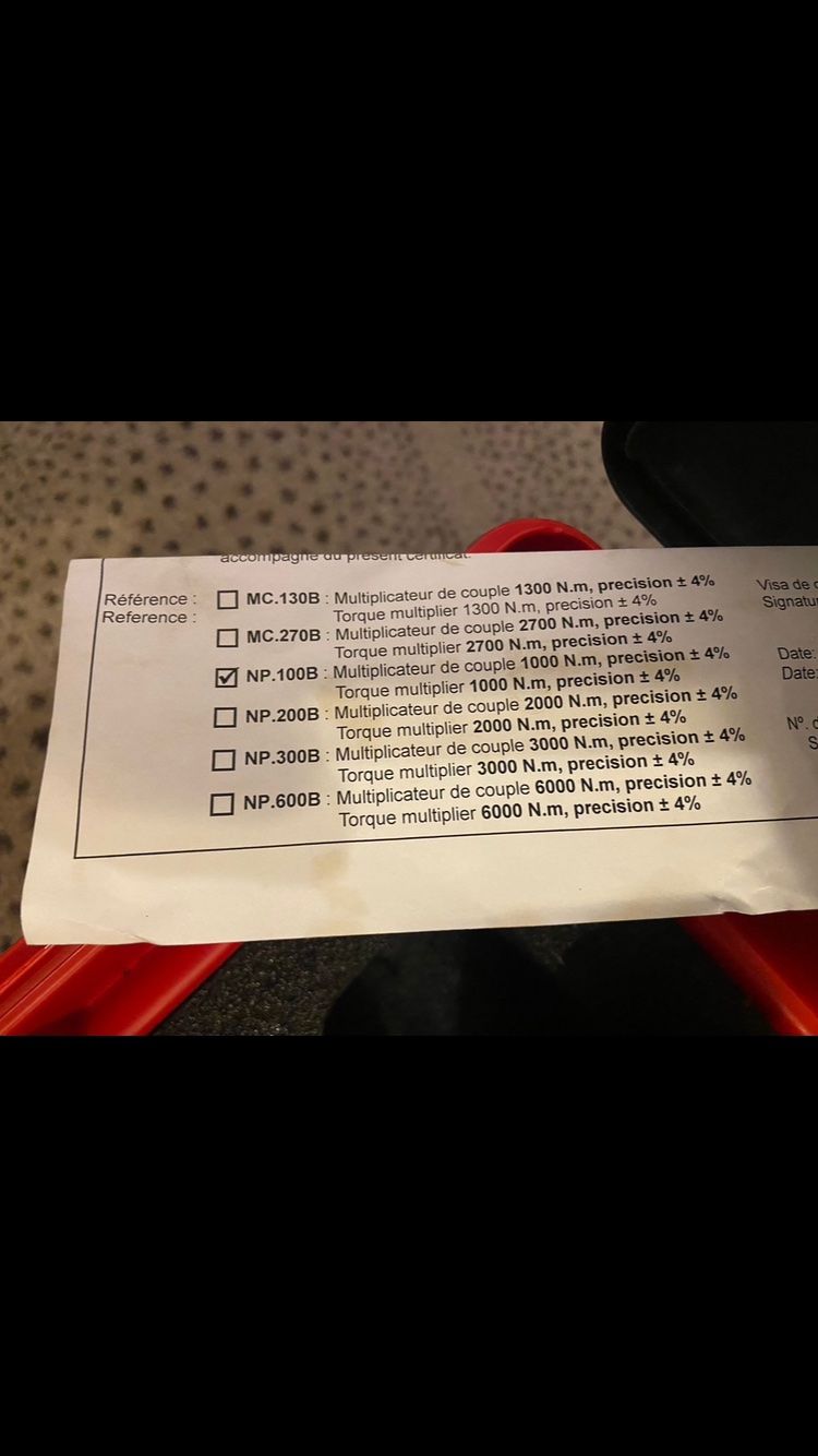 Facom Tutti gli attrezzi: Multiplicateur Couple/Drehmomentvervielfacher Facom NP.100B – Nuovo e nell'imballaggio originale da Echallens venduto da Tools25 2