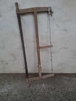 Alte Hansäge / Gattersäge, Holzbearbeitung, Vintage!