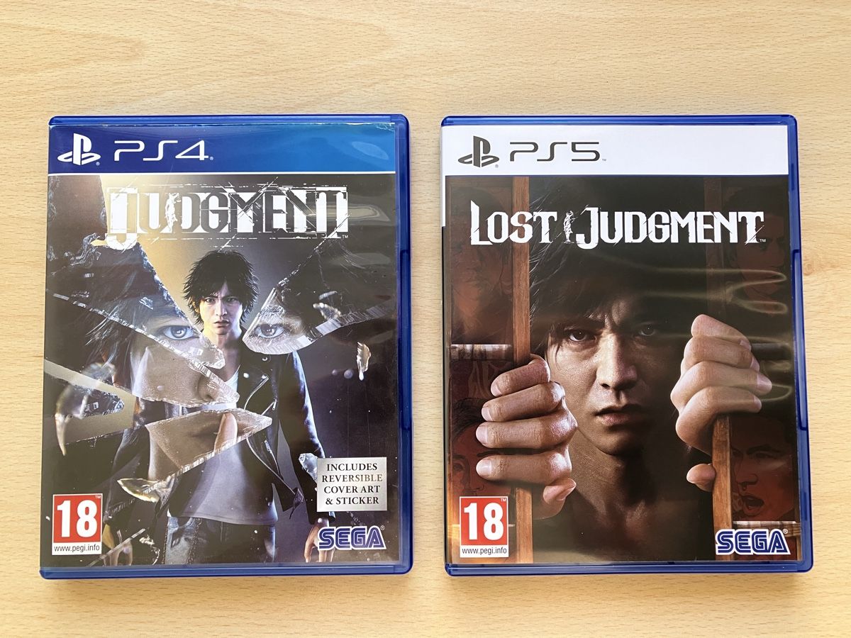 Sony Spiele: Judgment + Lost Judgment (PS4) PAL Sega – Neu (gemäss Beschreibung) aus Lausanne von Pingouin14