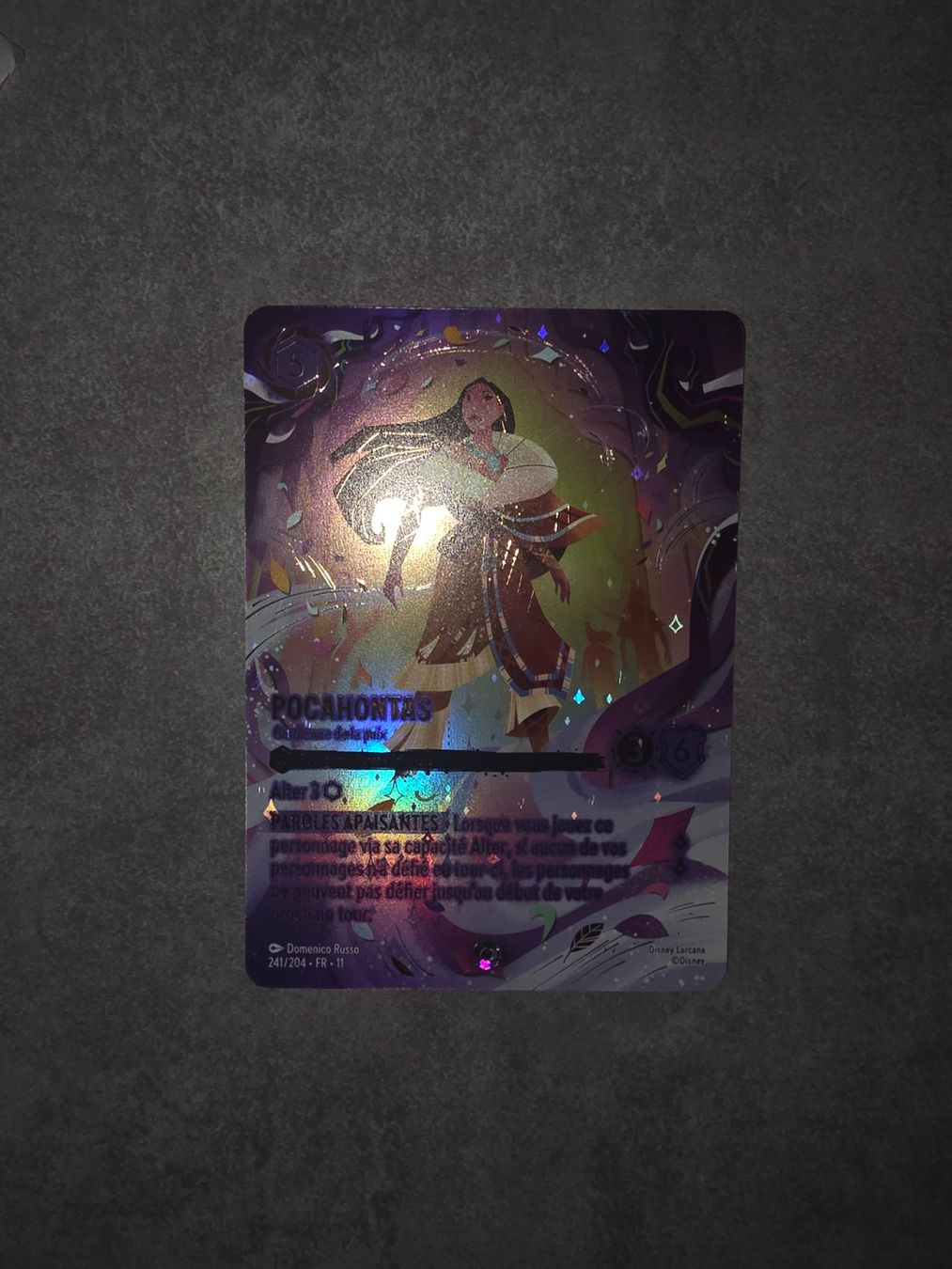 Disney Carte collezionabili: Carte Lorcana Pocahontas enchanté – Usato da Le Landeron venduto da car_7t6s 1