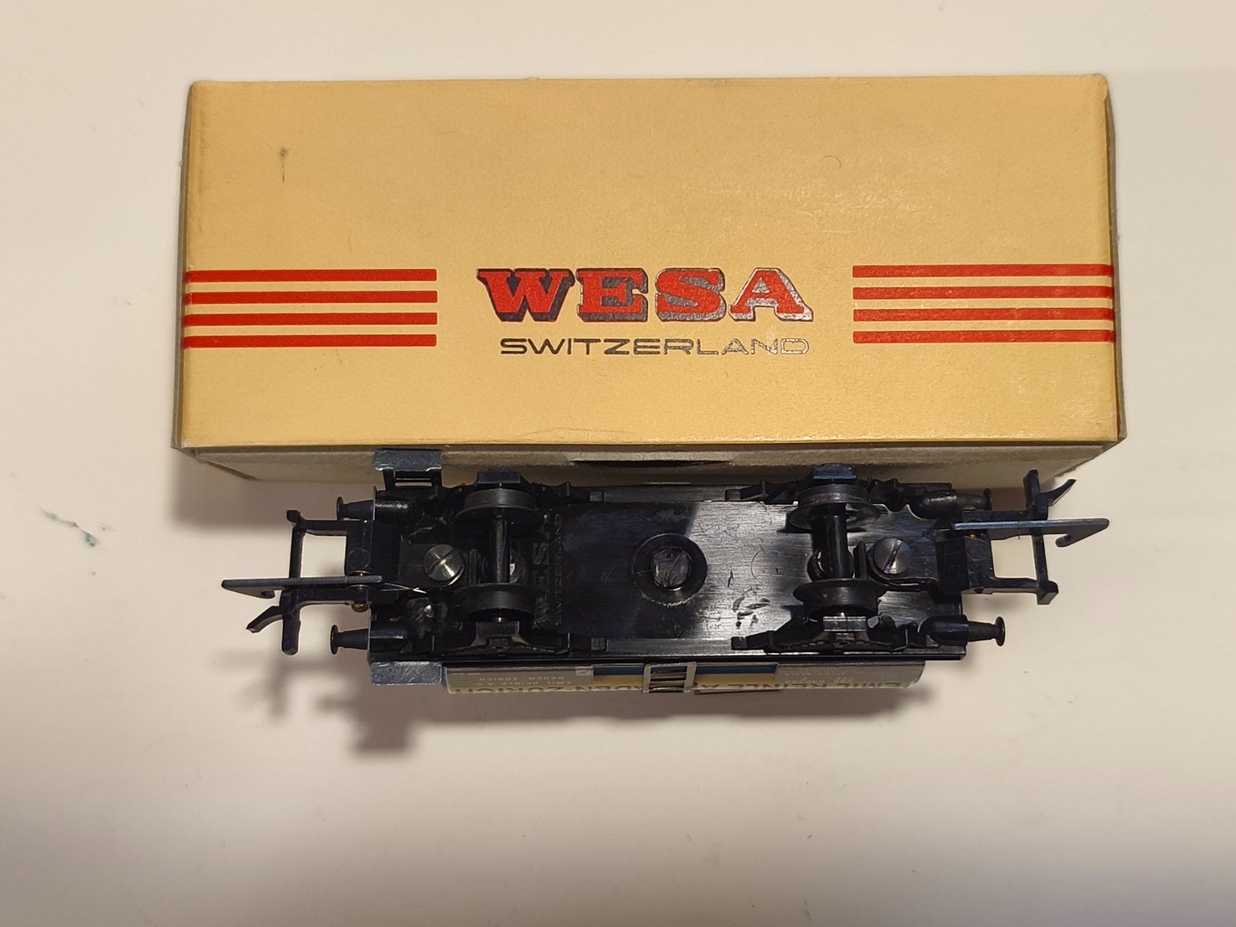 Wesa Modellini di ferrovie: Wesa – Usato da Brugg AG venduto da Flohii 4