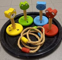 BUNTES *WURFSPIEL* FÜR KLEINKINDER*UNTRLAGE 40CM - DM