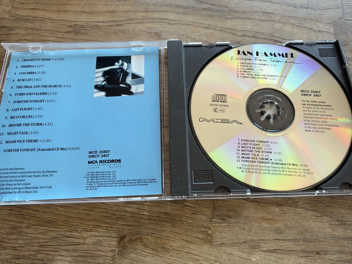 CD: Jan Hammer CD – Usato da Lugano venduto da bad_2t9b 1