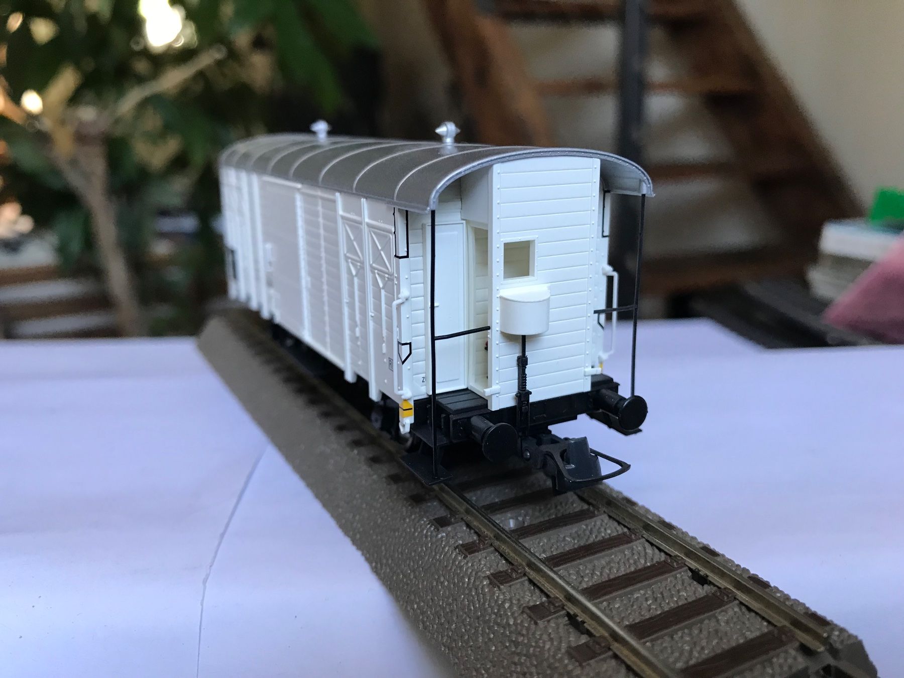 Roco Modellini di ferrovie: roco güterwagen mit bremserhaus der SBB – Usato da Liestal venduto da ozo2005 1