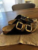 Original BIRKENSTOCK Arizona Big Buckle Lack-Sandalen Gr.40