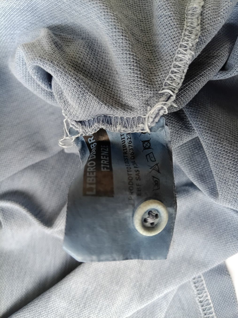 Polo-Shirts: Polohemd Herren Jeans-blau – Neu (gemäss Beschreibung) aus Wängi von Ladys_First 5