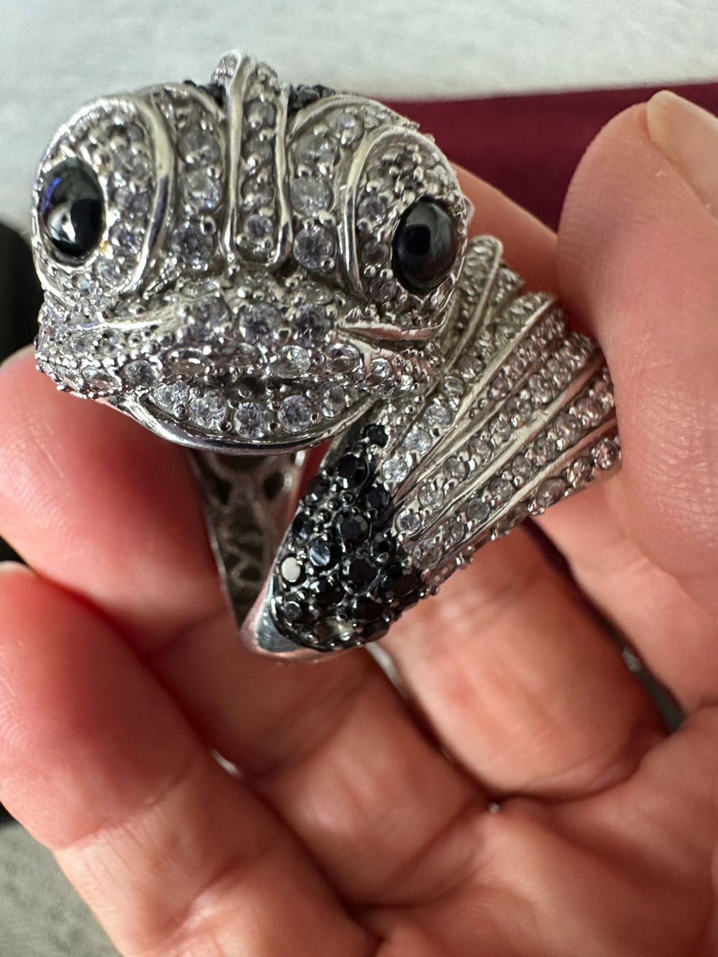Ringe: Ultima Edizione Wunderschöner, schwerer Ring 925er Silber – Gebraucht aus Genève von Mycollection 9