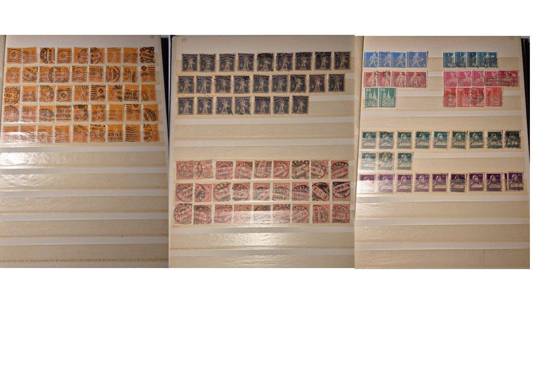 Tutti i francobolli: Album de timbres – Usato da Monthey venduto da McAuthor 4