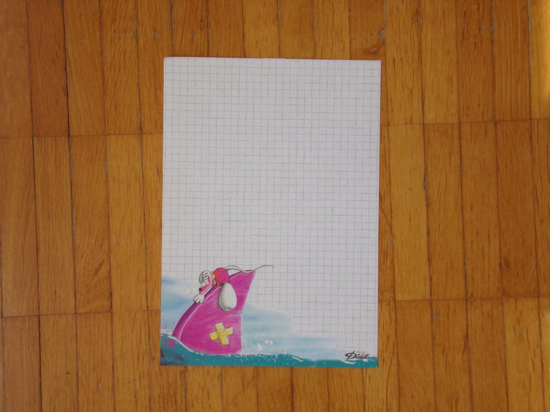 Carta: Diddl Blatt A5  Nr. 118   ALT – Usato da Winterthur venduto da Jessi_di