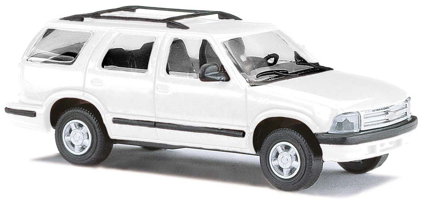 Chevrolet Modellini d'auto: Chevrolet Blazer Bausatz Busch H0 1/87 – Nuovo e nell'imballaggio originale da Würenlos venduto da SWISSOLDTIMERS