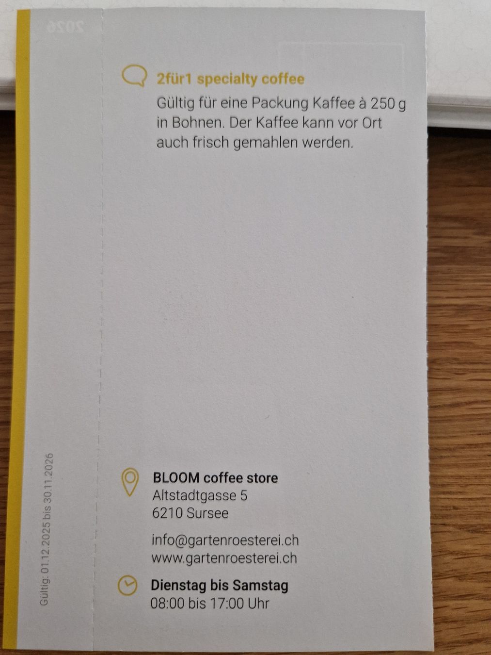 Buoni: 2für1 Bloom coffee store – Nuovo e nell'imballaggio originale da Kulmerau venduto da Doene7 1