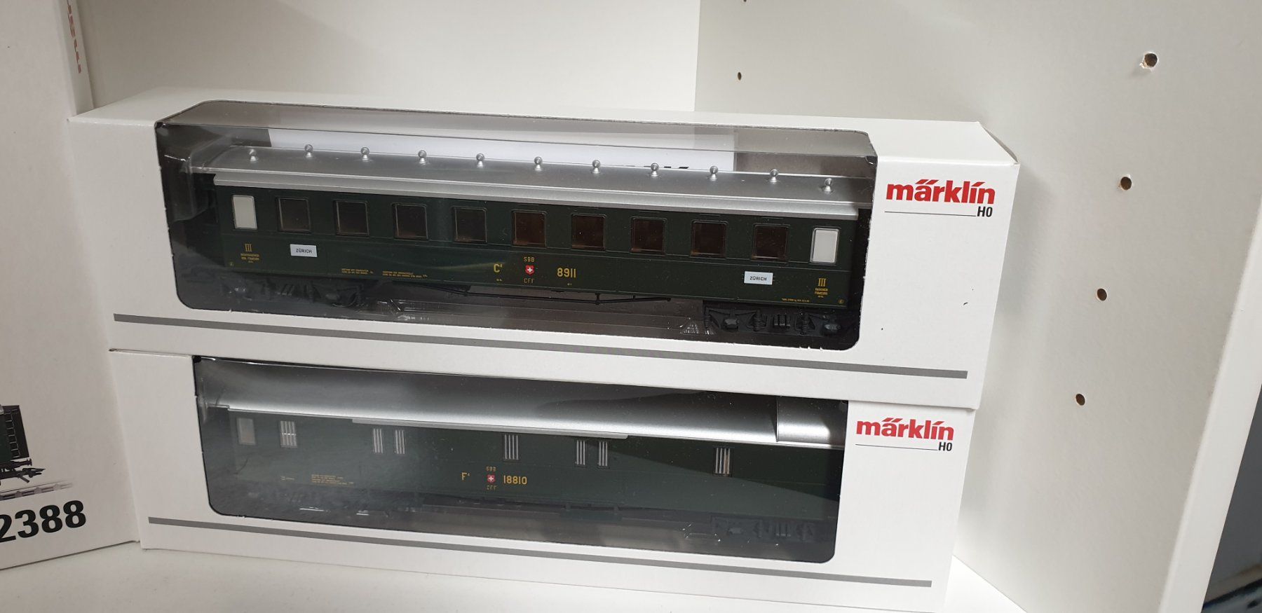 Märklin Modellini di ferrovie: Märklin SBB Oldtimer Wagen-Set  H0/AC 42388 – Nuovo (secondo la descrizione) da Geroldswil venduto da TopTrain54 2