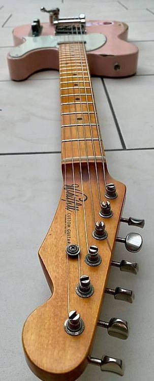Instruments de musique: 2014 Whitfill Custom Tele, Shell Pink, heavy relic – D'occasion à Wettingen par Molmart 1
