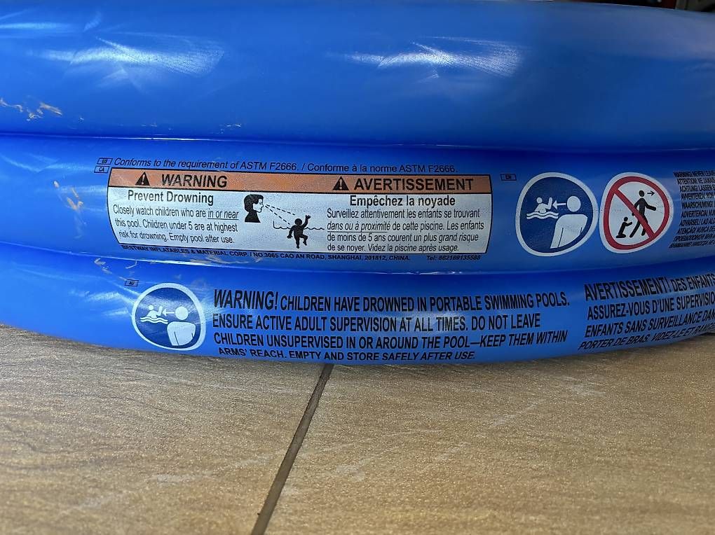 Schwimmbad: Pataugeoire enfants 122 cm – Gebraucht aus Ogens von ced_qn5v 1