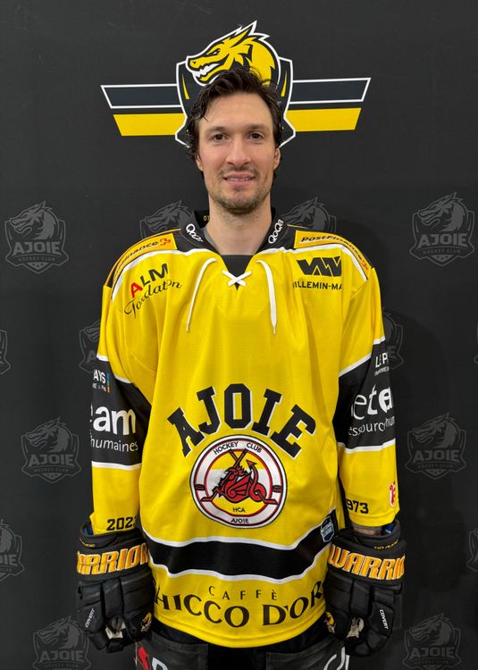 Maillot De Hockey HC La Chaux-de-Fonds – Porté, Signé #71 – Taille XL